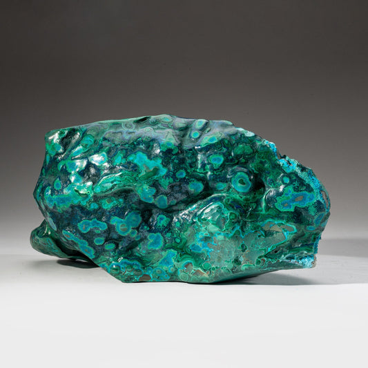 Polished Malachite and Azurite Freeform